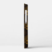 Gouden Moderne Boho Elegant Abstract Kunstpatroon Case-Mate iPhone Case (Achterkant / Links)