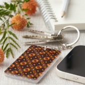 Gouden Moderne Boho Elegant Sleutelhanger (Voorkant Rechts)