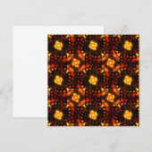 Gouden Moderne Boho Elegante Abstracte Kunstpatroo (Voorkant / Achterkant)