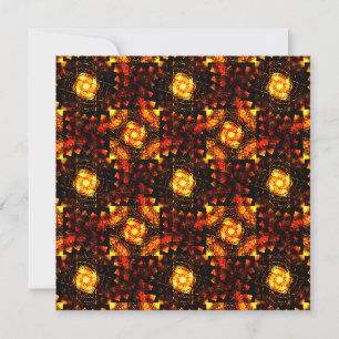 Gouden Moderne Boho Elegante Abstracte Kunstpatroo