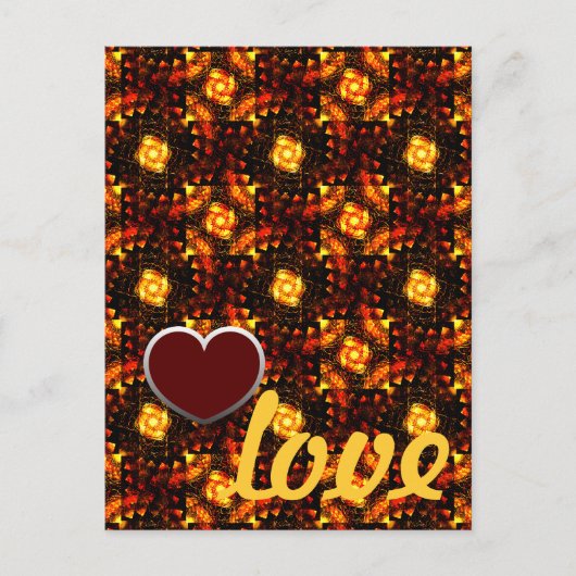 Gouden Moderne Boho Elegante Abstracte Kunstpatroo Briefkaart (Voorkant)