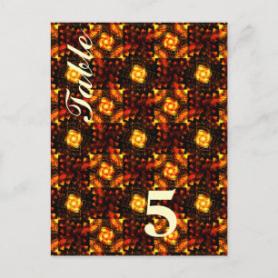 Gouden Moderne Boho Elegante Abstracte Kunstpatroo Briefkaart