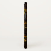 Gouden moderne boho elegante abstracte kunstpatroo Case-Mate iPhone case (Achterkant / rechts)
