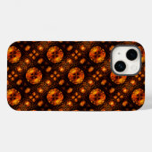 Gouden Moderne Boho Elegante Abstracte Kunstpatroo Case-Mate iPhone Case (Achterkant (horizontaal))