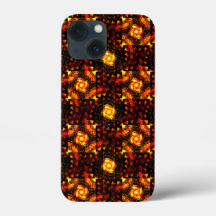 Gouden moderne boho elegante abstracte kunstpatroo Case-Mate iPhone case