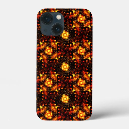 Gouden moderne boho elegante abstracte kunstpatroo Case-Mate iPhone case (Achterkant)
