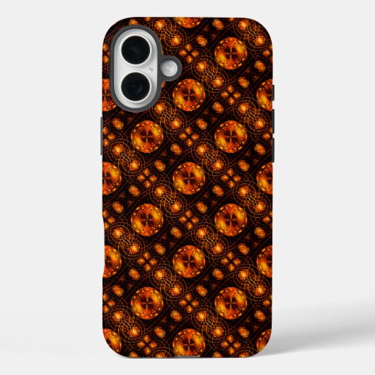 Gouden moderne boho elegante abstracte kunstpatroo Case-Mate iPhone case (Achterkant)
