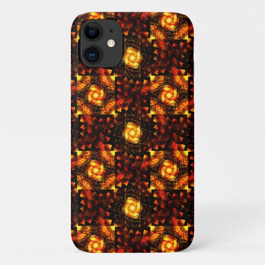 Gouden moderne boho elegante abstracte kunstpatroo Case-Mate iPhone case (Achterkant)