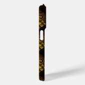 Gouden Moderne Boho Elegante Abstracte Kunstpatroo Case-Mate iPhone Case (Achterkant / Rechts)