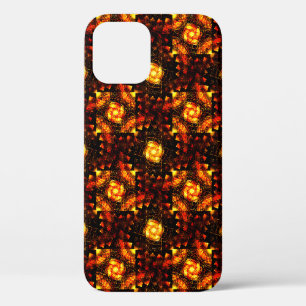 Gouden moderne boho elegante abstracte kunstpatroo Case-Mate iPhone case
