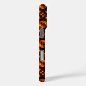 Gouden moderne boho elegante abstracte kunstpatroo Case-Mate iPhone case (Achterkant / Rechts)