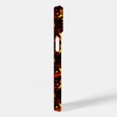 Gouden Moderne Boho Elegante Abstracte Kunstpatroo Case-Mate iPhone Case (Achterkant / Rechts)