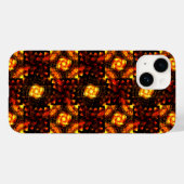 Gouden Moderne Boho Elegante Abstracte Kunstpatroo Case-Mate iPhone Case (Achterkant (horizontaal))