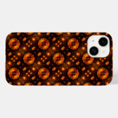 Gouden moderne boho elegante abstracte kunstpatroo Case-Mate iPhone case (Achterkant (horizontaal))