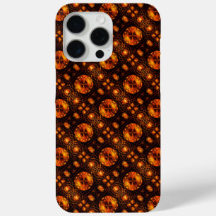 Gouden moderne boho elegante abstracte kunstpatroo iPhone 15 pro max hoesje