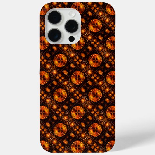 Gouden moderne boho elegante abstracte kunstpatroo Case-Mate iPhone case (Achterkant)