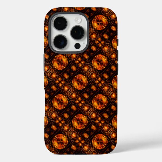 Gouden moderne boho elegante abstracte kunstpatroo Case-Mate iPhone case (Achterkant)
