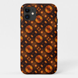 Gouden Moderne Boho Elegante Abstracte Kunstpatroo Case-Mate iPhone Case