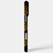 Gouden Moderne Boho Elegante Abstracte Kunstpatroo Case-Mate iPhone Case (Achterkant / Rechts)