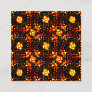 Gouden moderne boho elegante abstracte kunstpatroo informatiekaartje