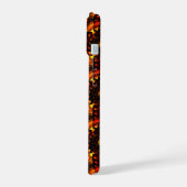 Gouden moderne boho elegante abstracte kunstpatroo iPhone 15 case (Linkerkant)