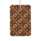 Gouden moderne boho elegante abstracte kunstpatroo luchtverfrisser (Achterkant)