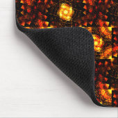 Gouden moderne boho elegante abstracte kunstpatroo muismat (Hoek)
