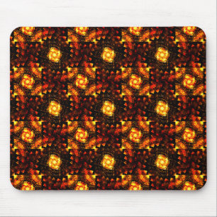 Gouden moderne boho elegante abstracte kunstpatroo muismat