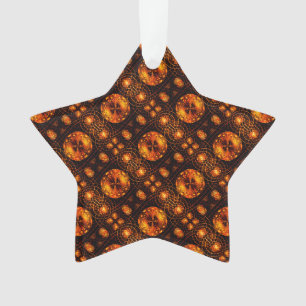 Gouden moderne boho elegante abstracte kunstpatroo ornament