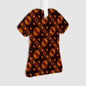 Gouden Moderne Boho Elegante Abstracte Kunstpatroo Ornament (voorkant)