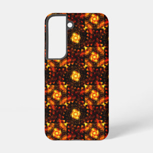 Gouden moderne boho elegante abstracte kunstpatroo samsung galaxy hoesje