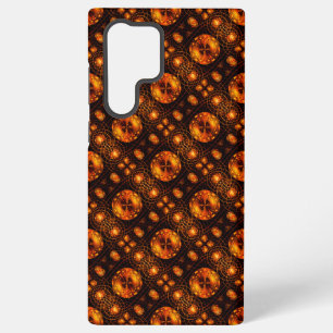 Gouden moderne boho elegante abstracte kunstpatroo samsung galaxy hoesje