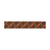 Gouden moderne boho elegante abstracte kunstpatroo uitnodigingen wikkel (Vlak)