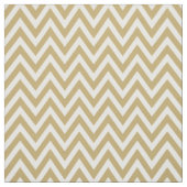 Gouden moderne Chevron strepen Stof (Swatch)