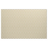 Gouden moderne Chevron strepen Stof (Fat Quarter)