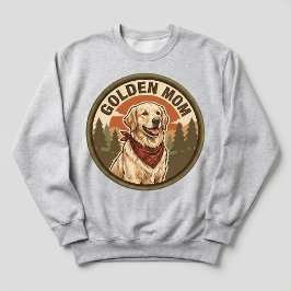 Gouden Moeder Crewneck Goud Retriever Hond Moeder  Trui