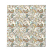 Gouden Moeder van de Parel Mozaïek Style Notitieblok (Voorkant)