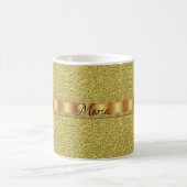 Gouden mokka koffiemok (Center)