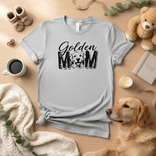 Gouden MOM T-shirt   Schattige Gouden Retriever Mo