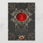 Gouden momenten van liefde. menu (Achterkant)