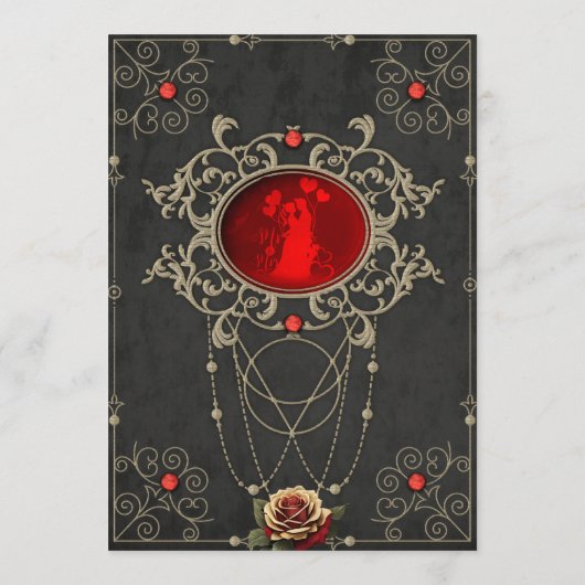 Gouden momenten van liefde. menu (Achterkant)