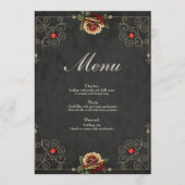 Gouden momenten van liefde. menu (Voorkant)