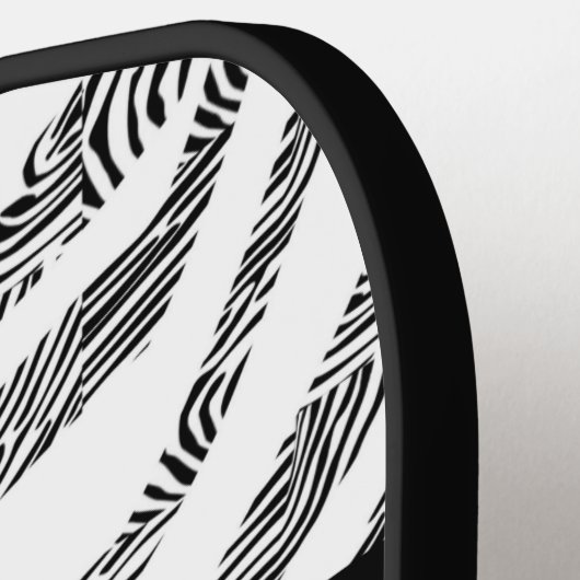 Gouden Monogram Initiaal en Naam Gepersonaliseerde Pickleball Paddle (Links Detail)