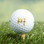 Gouden Monogram Sjabloon Callaway Supersoft 12 Pac Golfballen (Insitu Shirt)