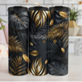 Gouden Monsters en Palmbladeren Thermosbeker