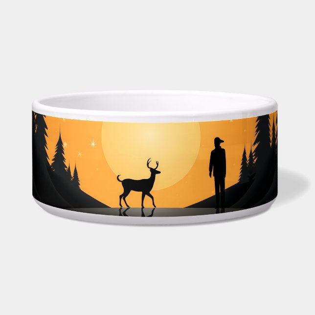 Gouden Moonlight Sereniteit Voerbakje (Links)