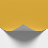 Gouden Mosterd Goud Kleuraccent Cadeaupapier (Hoek)