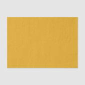 Gouden Mosterd Goud Kleuraccent Tissuepapier (Voorkant)