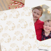 Gouden Mot Prettige Feestdagen Natuur Fotolijstje