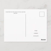 Gouden motorfiets gouden gouden groet briefkaart (Achterkant)